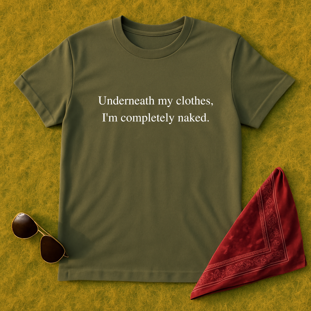 Completely Naked 90s Throwback T-Shirt