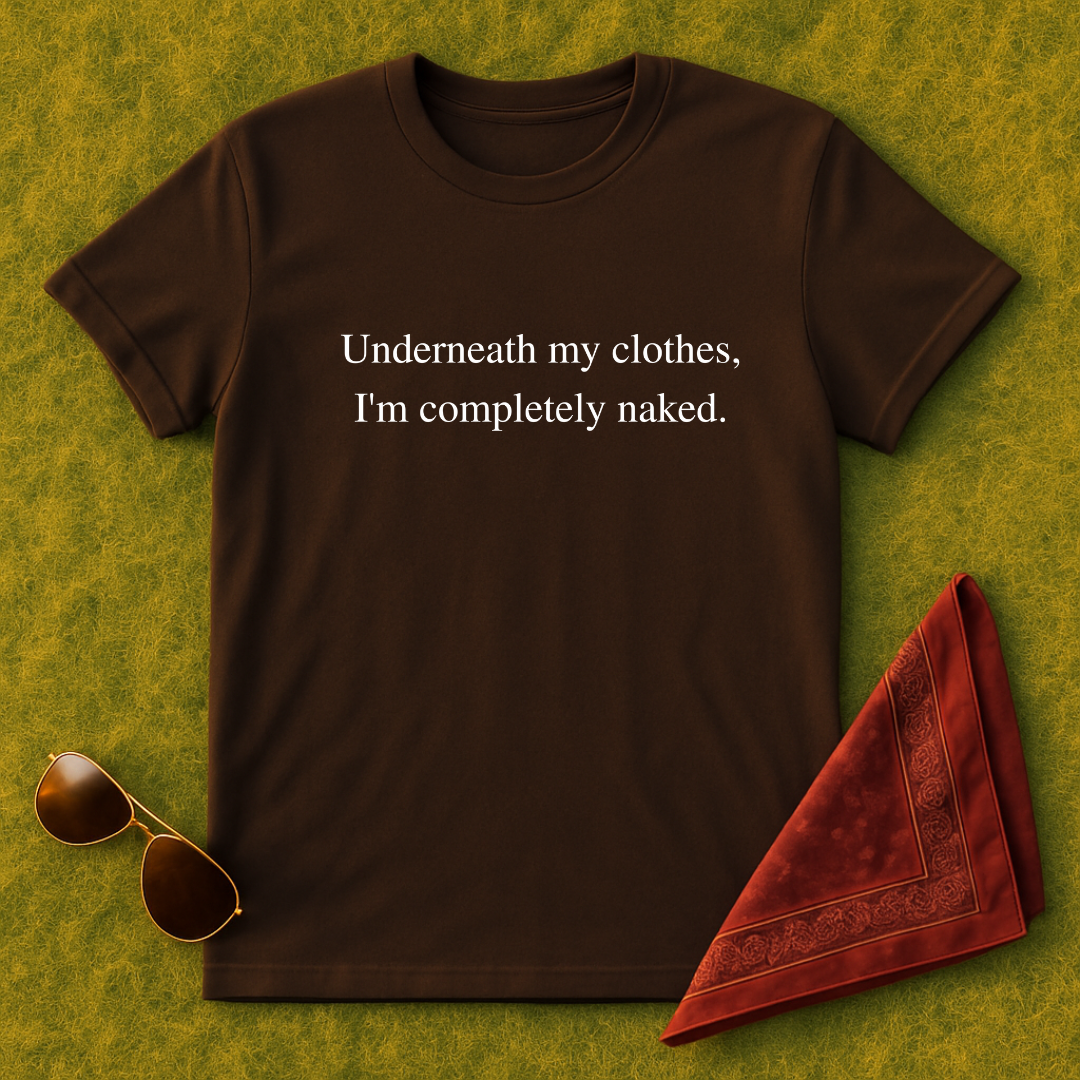 Completely Naked 90s Throwback T-Shirt