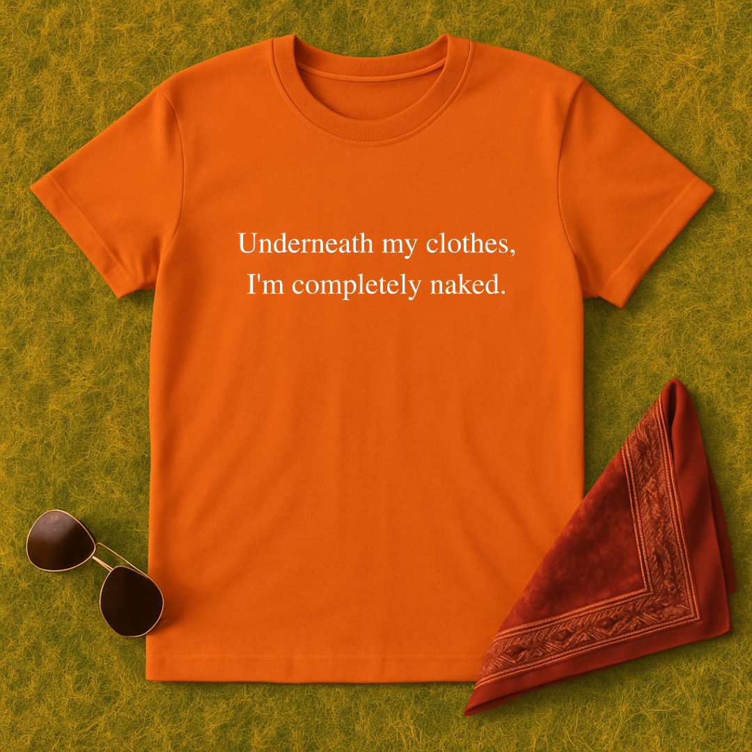 Completely Naked 90s Throwback T-Shirt