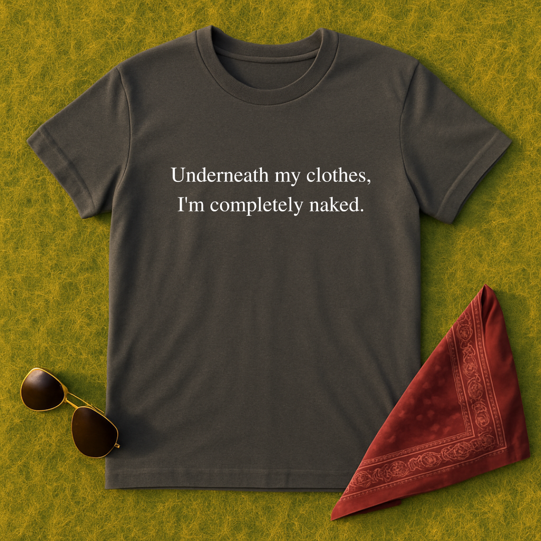 Completely Naked 90s Throwback T-Shirt