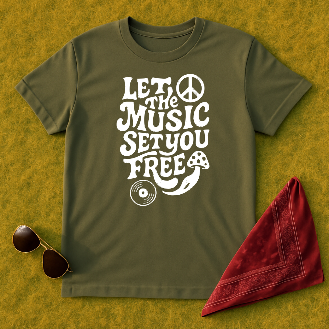 Let The Music Set You Free T-Shirt
