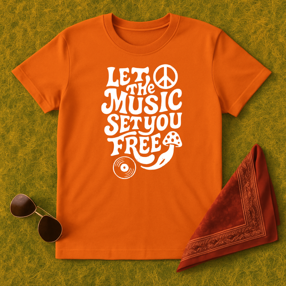 Let The Music Set You Free T-Shirt