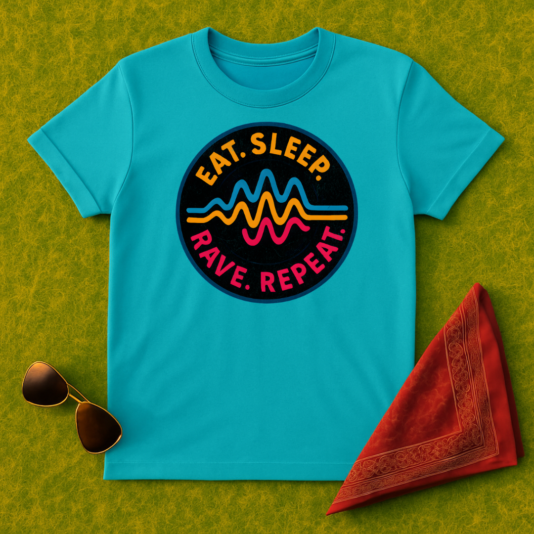 Eat Sleep Rave Repeat T-Shirt