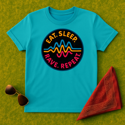 Eat Sleep Rave Repeat T-Shirt