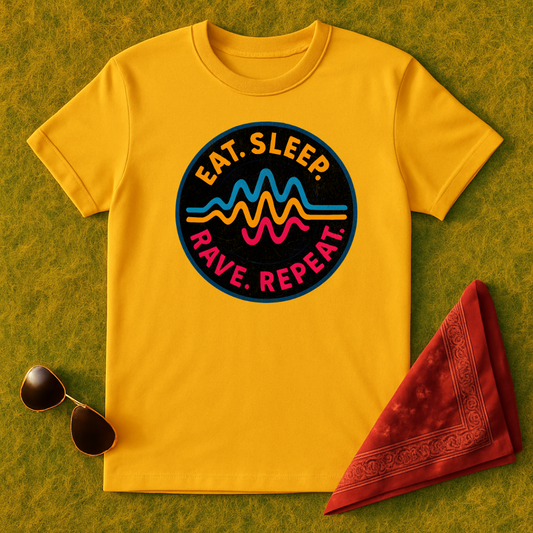 Eat Sleep Rave Repeat T-Shirt