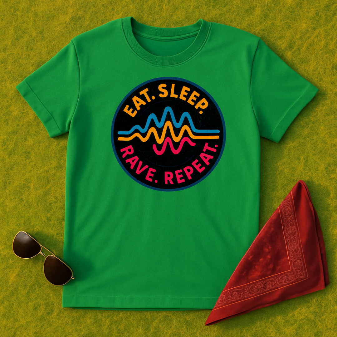Eat Sleep Rave Repeat T-Shirt
