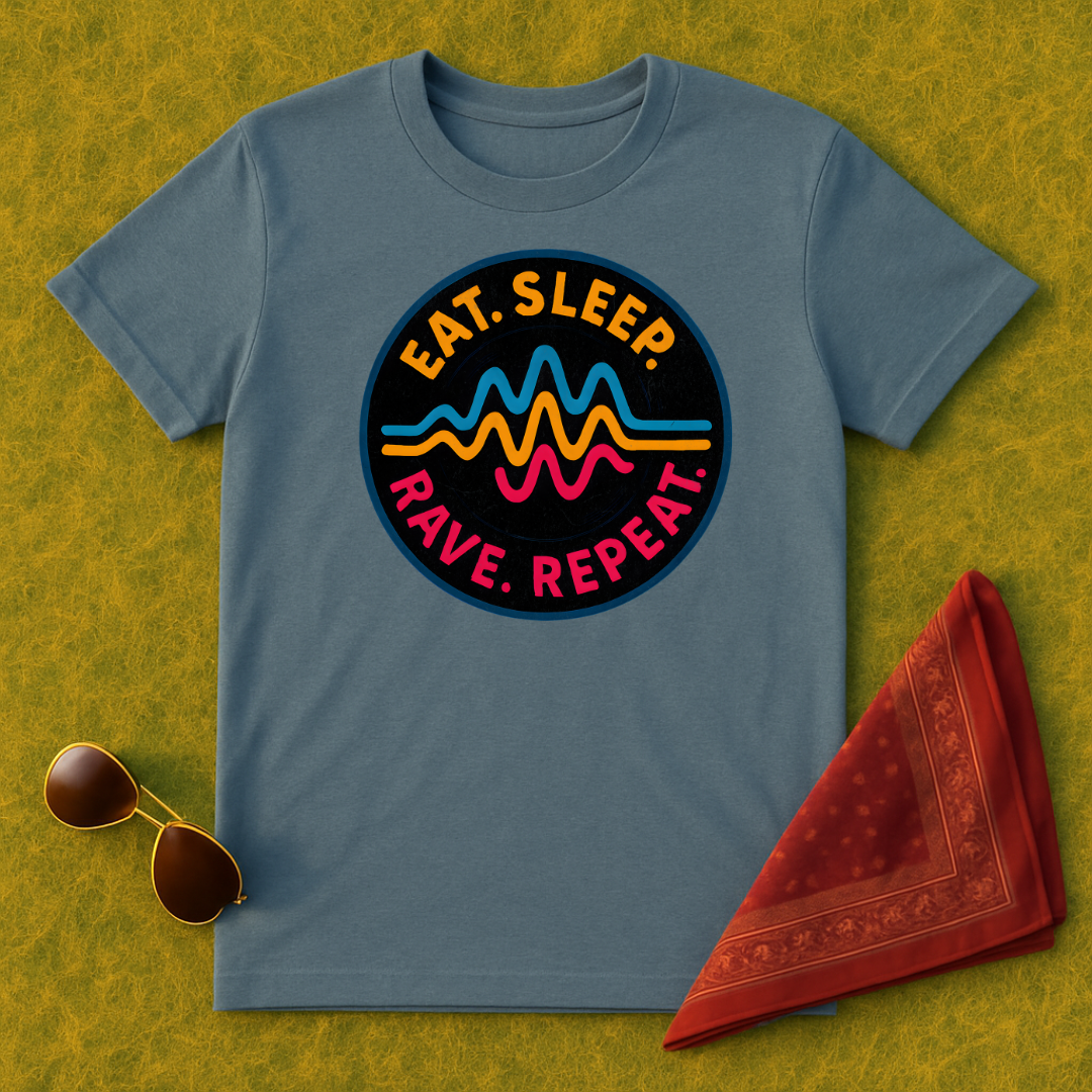 Eat Sleep Rave Repeat T-Shirt