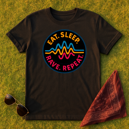Eat Sleep Rave Repeat T-Shirt