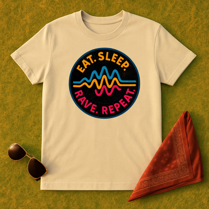 Eat Sleep Rave Repeat T-Shirt