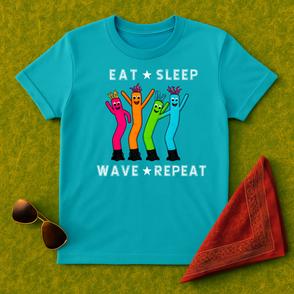 Eat Sleep Wave Repeat T-Shirt