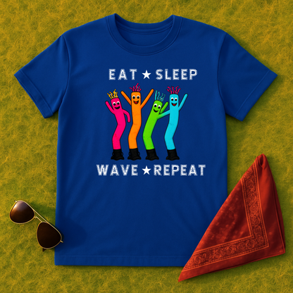 Eat Sleep Wave Repeat T-Shirt