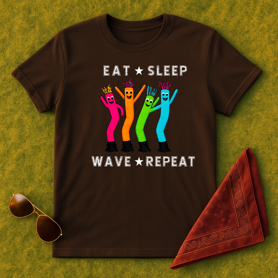 Eat Sleep Wave Repeat T-Shirt