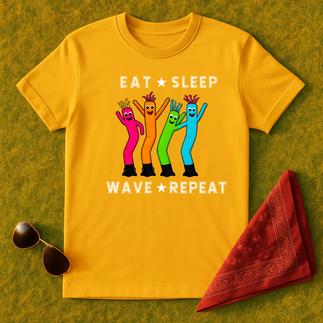 Eat Sleep Wave Repeat T-Shirt