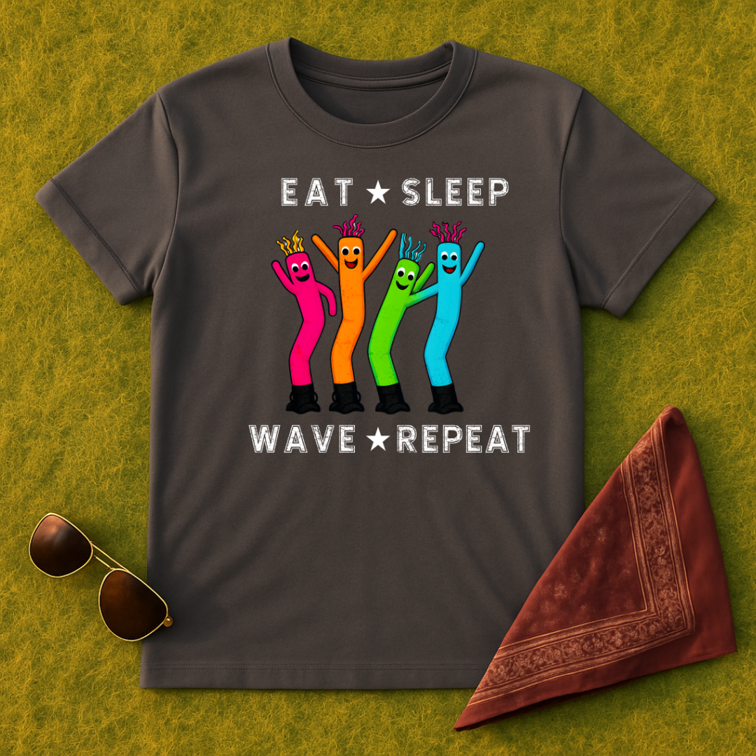 Eat Sleep Wave Repeat T-Shirt
