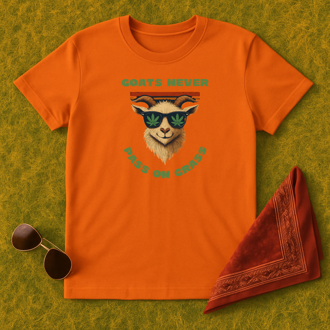 GOATs Never Pass On Grass T-Shirt