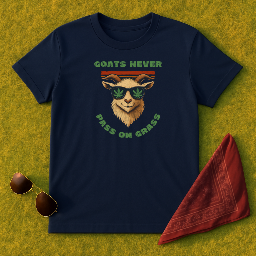 GOATs Never Pass On Grass T-Shirt
