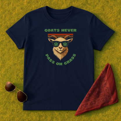 GOATs Never Pass On Grass T-Shirt