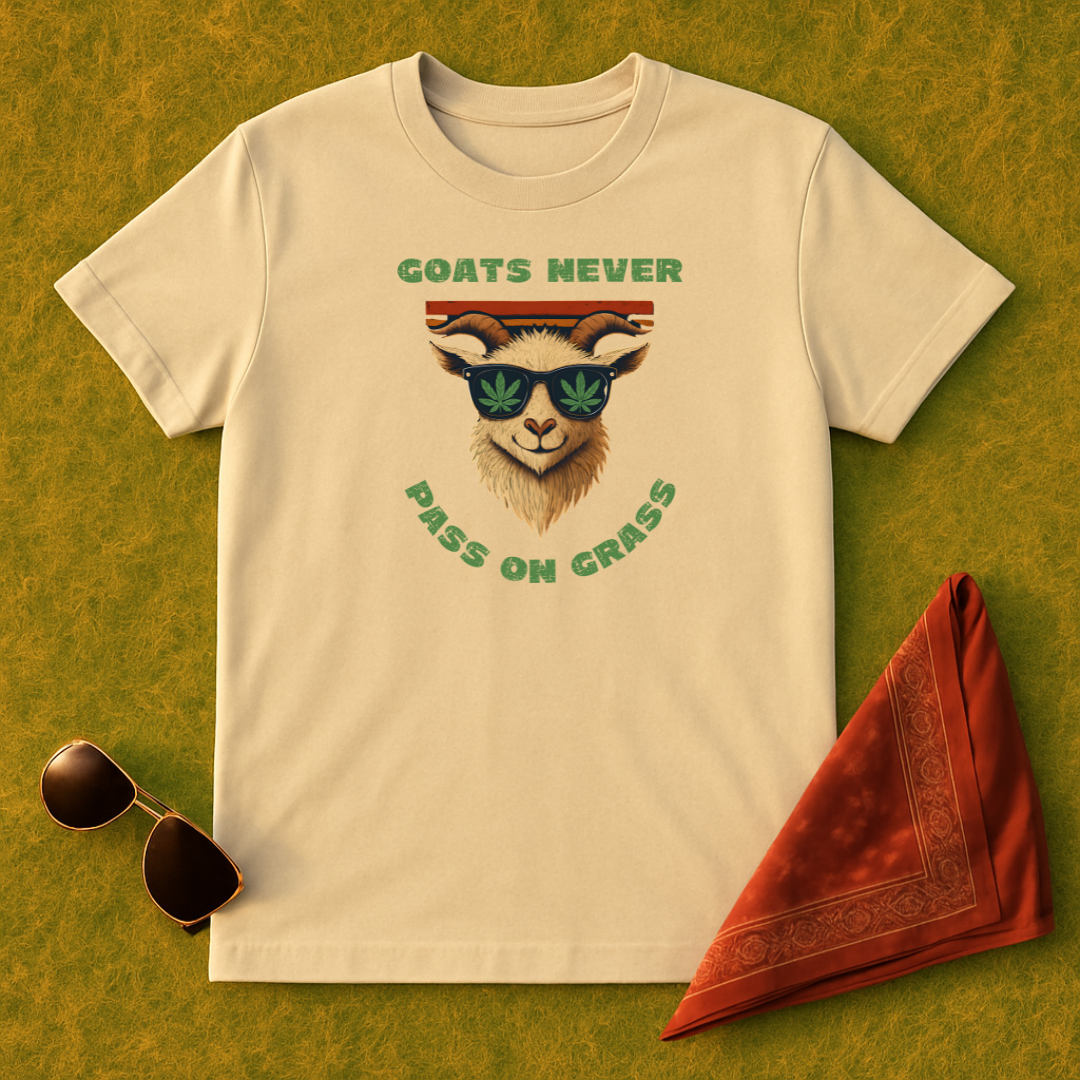 GOATs Never Pass On Grass T-Shirt