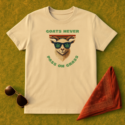 GOATs Never Pass On Grass T-Shirt