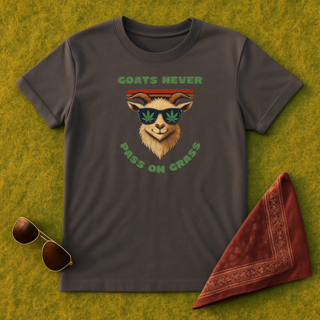 GOATs Never Pass On Grass T-Shirt