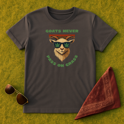 GOATs Never Pass On Grass T-Shirt