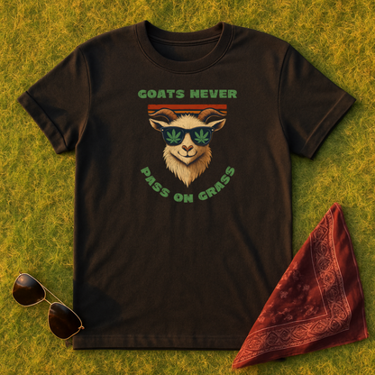 GOATs Never Pass On Grass T-Shirt