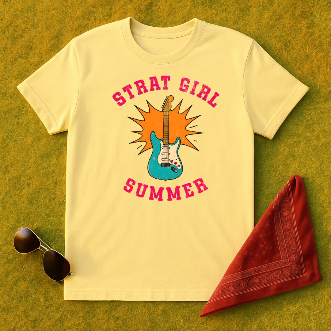 Strat Girl Summer T-Shirt